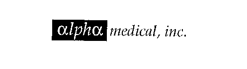 ALPHA MEDICAL, INC.