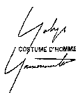 YOHJI YAMAMOTO COSTUME D'HOMME