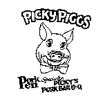 PICKYPIGGS PORKPEN SPECIALTY: PICKY'S PORK BAR B-Q