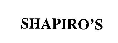 SHAPIRO'S