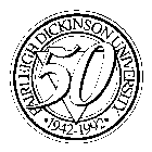 50 FAIRLEIGH DICKINSON UNIVERSITY 1942-1992