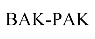 BAK-PAK