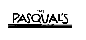 CAFE PASQUAL'S