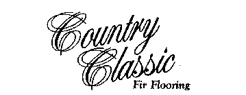 COUNTRY CLASSIC FIR FLOORING