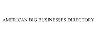 AMERICAN BIG BUSINESSES DIRECTORY