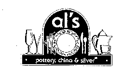 AL'S POTTERY, CHINA & SILVER