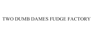 TWO DUMB DAMES FUDGE FACTORY