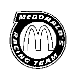 M MCDONALD'S RACING TEAM