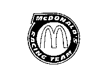 M MCDONALD'S RACING TEAM