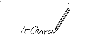 LE CRAYON