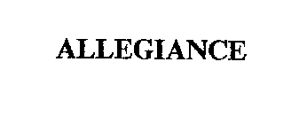 ALLEGIANCE