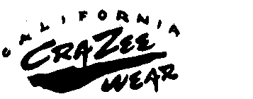 CALIFORNIA CRAZEE WEAR