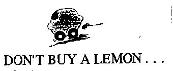 DON'T BUY A LEMON