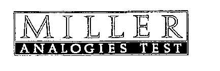 MILLER ANALOGIES TEST