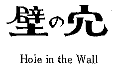 HOLE IN THE WALL