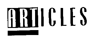 ARTICLES