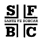 S F B C SANTA FE BOXCAR