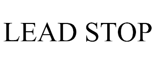 LEAD STOP