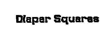DIAPER SQUARES