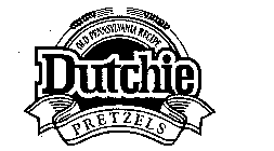 OLD PENNSYLVANIA RECIPE DUTCHIE PRETZELS