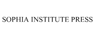 SOPHIA INSTITUTE PRESS