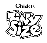 CHICLETS TINY SIZE