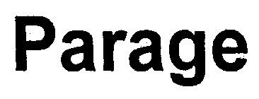 PARAGE