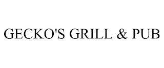 GECKO'S GRILL & PUB