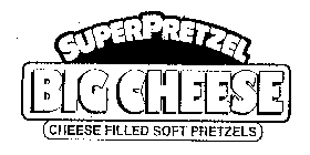 SUPERPRETZEL BIG CHEESE CHEESE FILLED SOFT PRETZELS