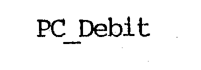 PC DEBIT