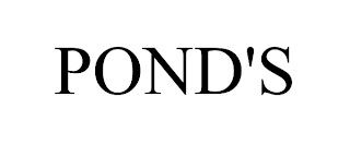 POND'S