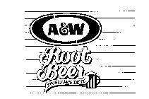 A&W ROOT BEER FROSTY MUG TASTE