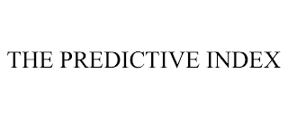 THE PREDICTIVE INDEX