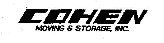 COHEN MOVING & STORAGE, INC.