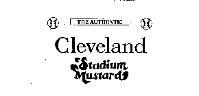 THE AUTHENTIC CLEVELAND STADIUM MUSTARD