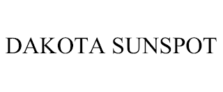 DAKOTA SUNSPOT