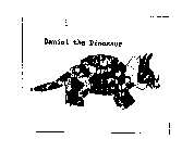 DANIEL THE DINOSAUR