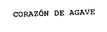 CORAZON DE AGAVE