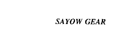 SAYOW GEAR