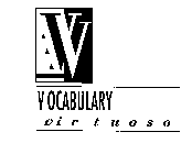 V VOCABULARY VIRTUOSSO