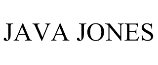 JAVA JONES