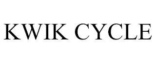 KWIK CYCLE