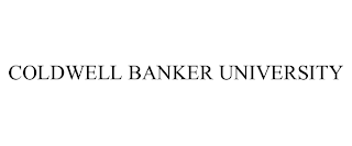 COLDWELL BANKER UNIVERSITY