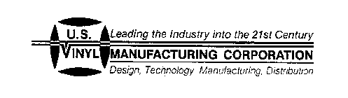 U.S. VINYL MANUFACTURING CORPORATION LEADING THE INDUSTRY INTO THE 21ST CENTURY DESIGN, TECHNOLOGY, MANUFACTURING, DISTRIBUTION