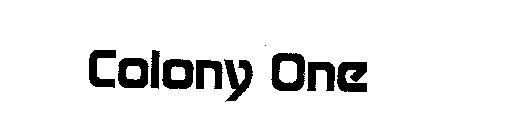 COLONY ONE