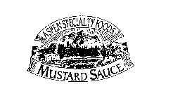 ASPEN SPECIALTY FOODS MUSTARD SAUCE