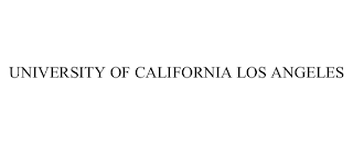 UNIVERSITY OF CALIFORNIA LOS ANGELES