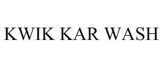 KWIK KAR WASH