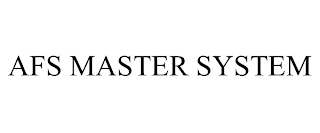 AFS MASTER SYSTEM