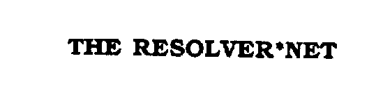 THE RESOLVER*NET